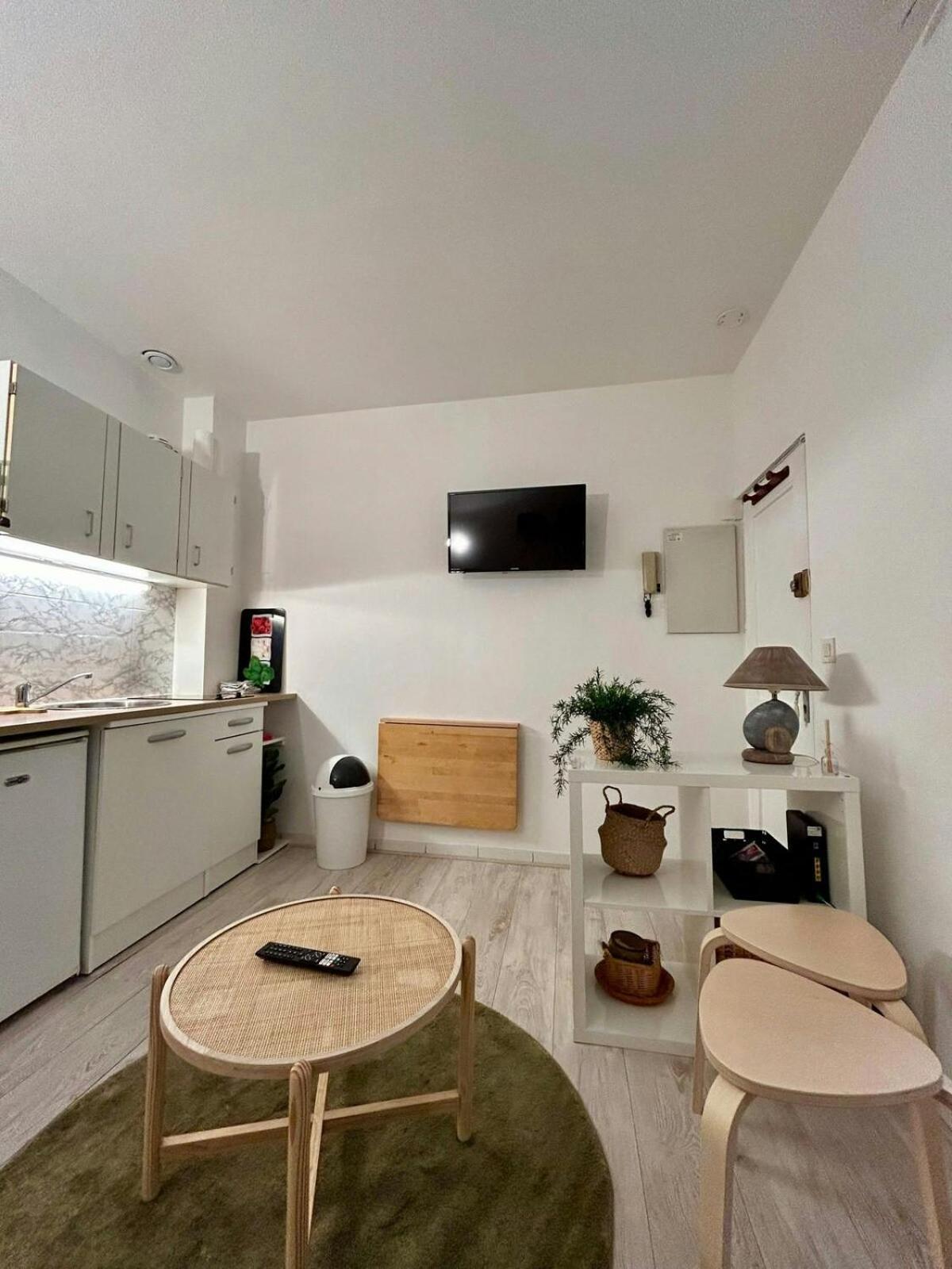 Апартаменты Au Charme Des Carmes - T1 Sur Cour - Metro A & B Тулуза Экстерьер фото